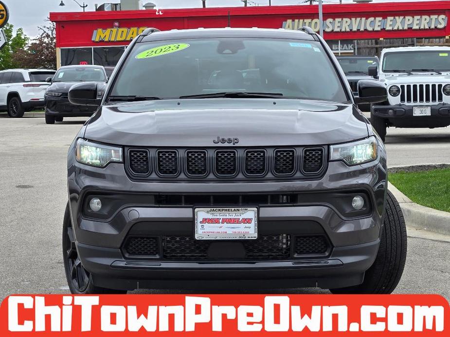 used 2023 Jeep Compass car, priced at $27,814