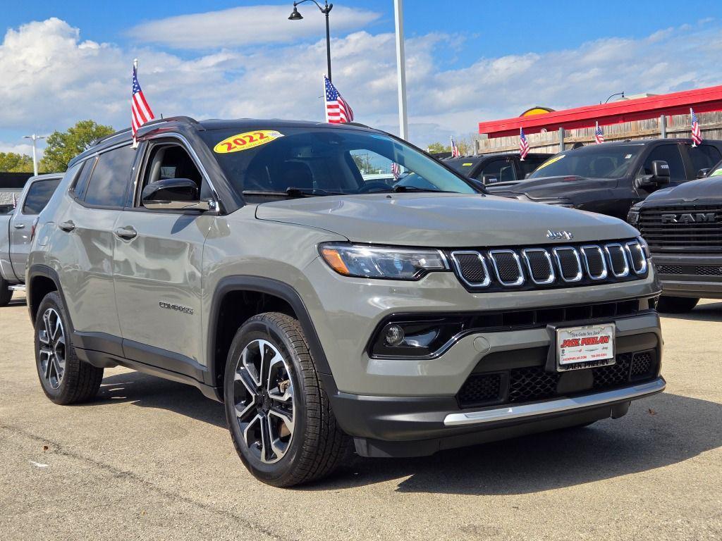 used 2022 Jeep Compass car, priced at $23,995