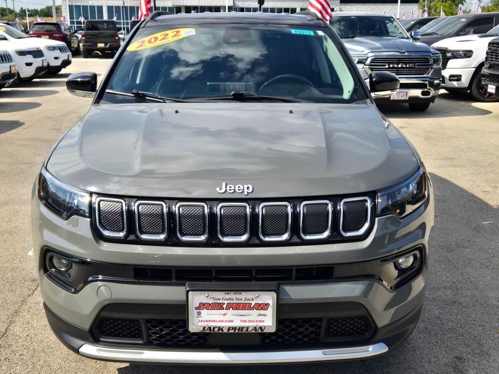 used 2022 Jeep Compass car, priced at $23,995