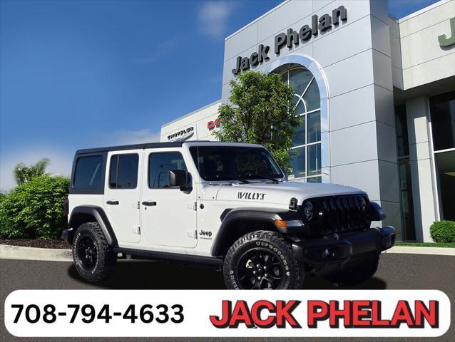 used 2021 Jeep Wrangler car, priced at $32,368