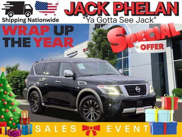 used 2017 Nissan Armada car, priced at $17,927