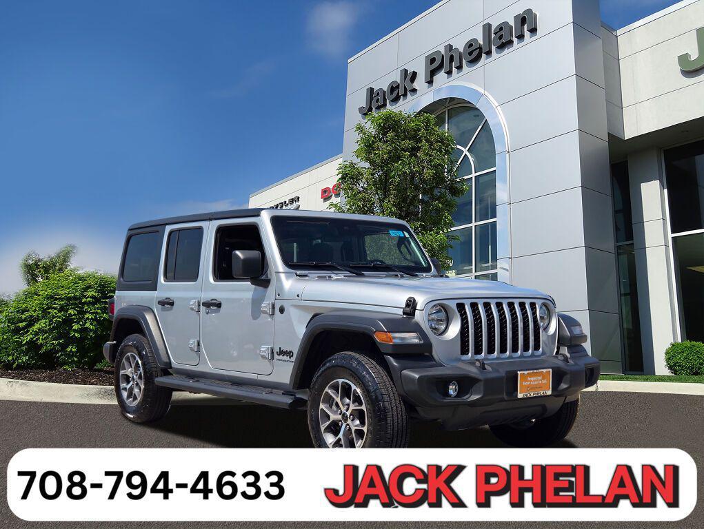 used 2024 Jeep Wrangler car, priced at $35,435