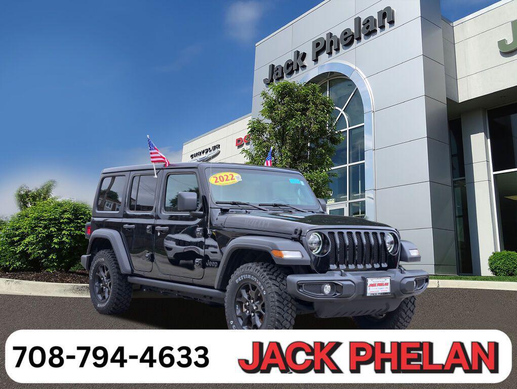 used 2022 Jeep Wrangler car, priced at $33,994