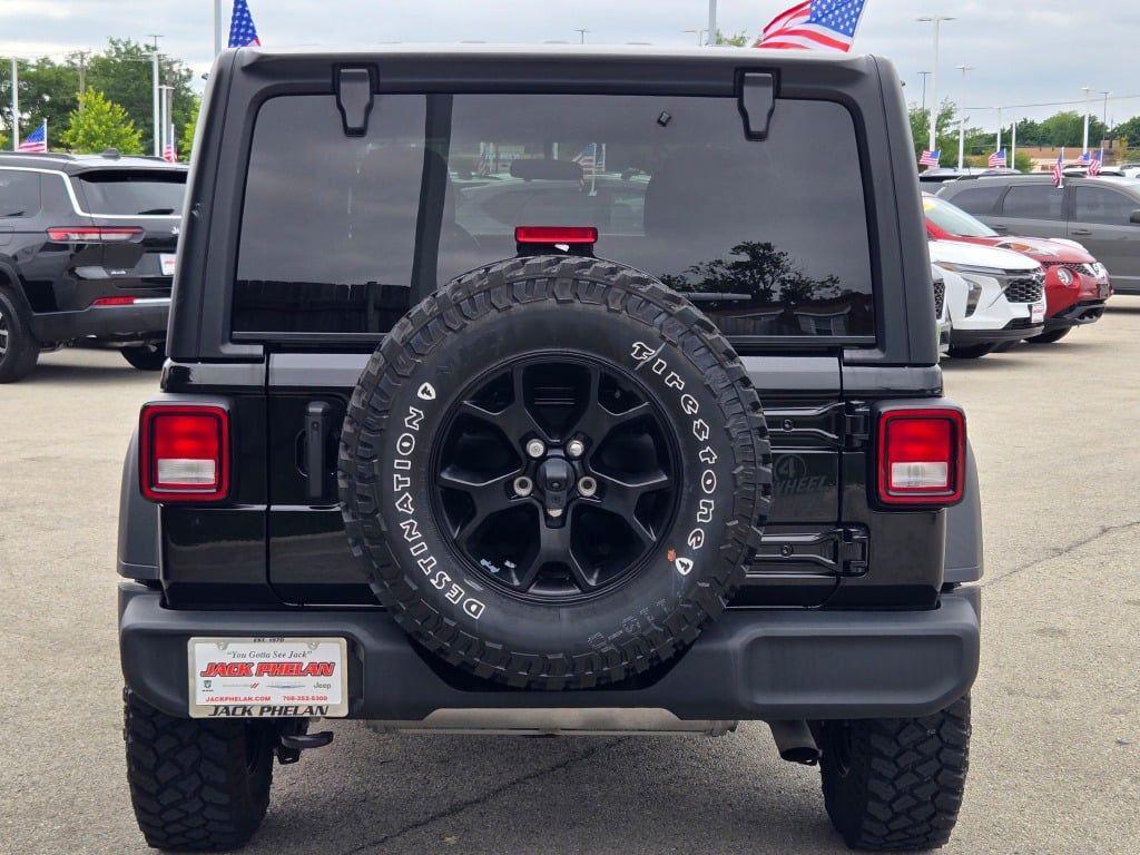 used 2022 Jeep Wrangler car, priced at $33,994
