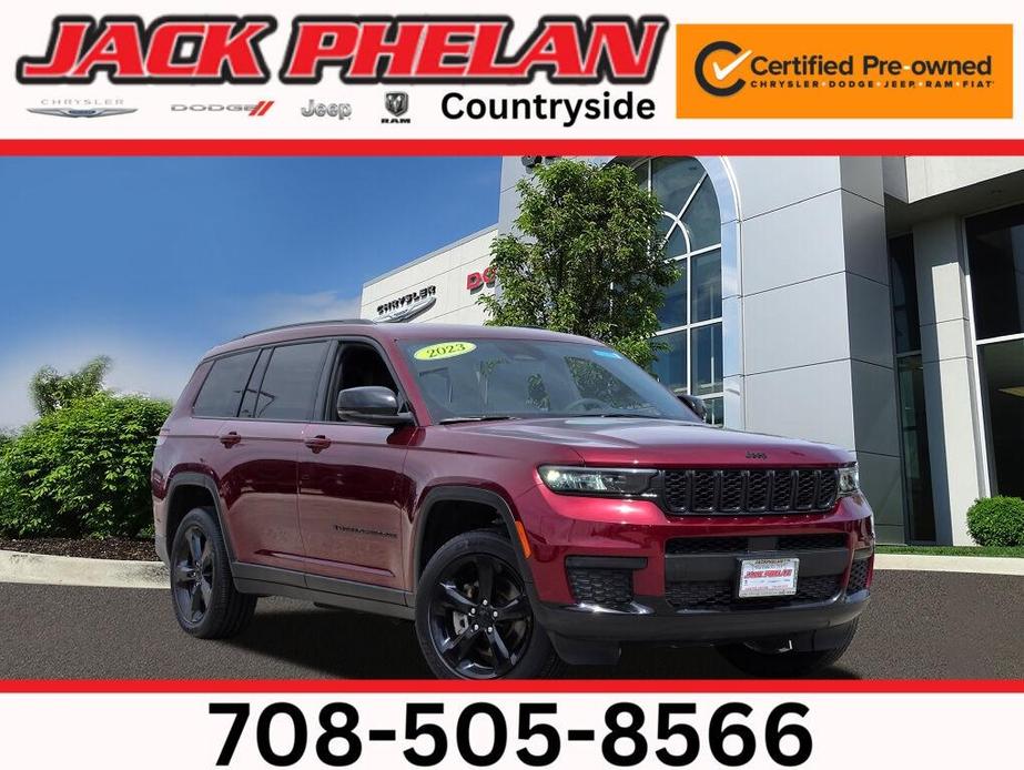 used 2023 Jeep Grand Cherokee L car, priced at $41,713