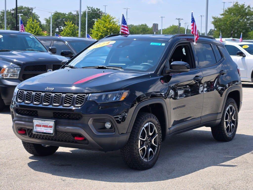 used 2024 Jeep Compass car, priced at $24,153
