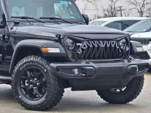 used 2021 Jeep Wrangler car, priced at $30,856