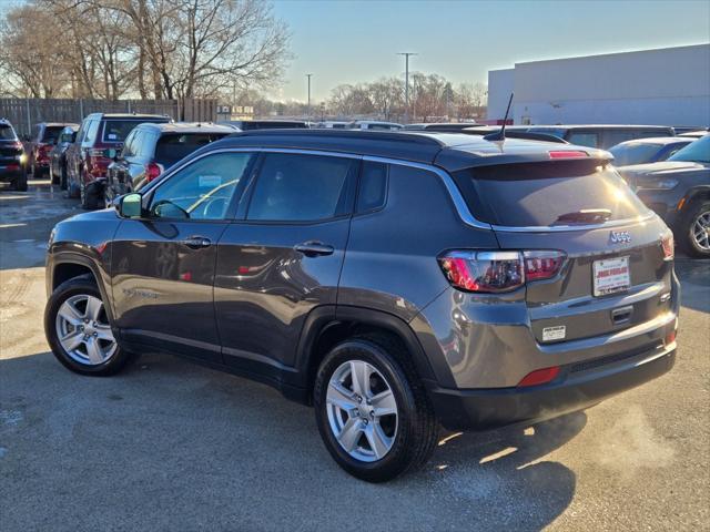 used 2022 Jeep Compass car, priced at $19,499