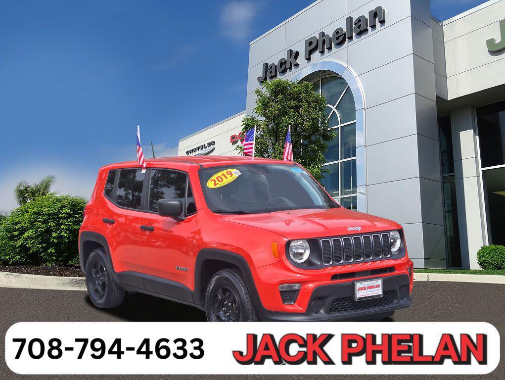used 2019 Jeep Renegade car, priced at $14,885
