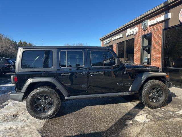 used 2021 Jeep Wrangler Unlimited car, priced at $26,499