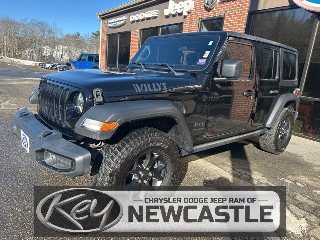 used 2021 Jeep Wrangler Unlimited car, priced at $26,499