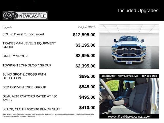 new 2025 Ram 3500 car, priced at $70,100