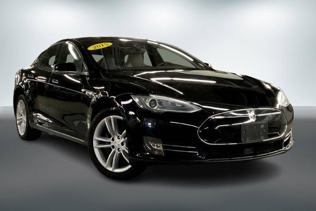 used 2015 Tesla Model S car, priced at $18,000