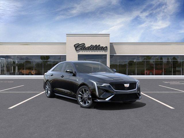 new 2025 Cadillac CT4 car, priced at $46,140