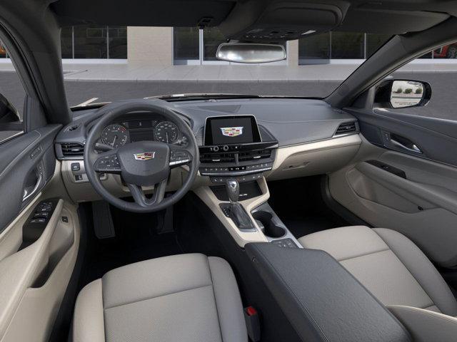 new 2025 Cadillac CT4 car, priced at $45,640
