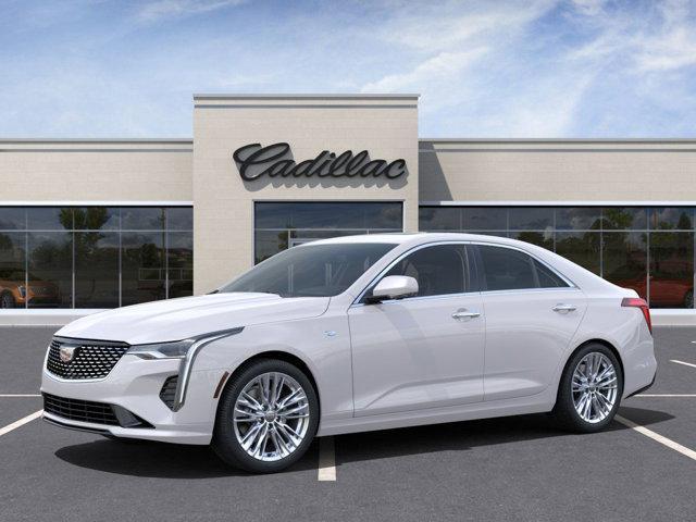 new 2025 Cadillac CT4 car, priced at $48,165