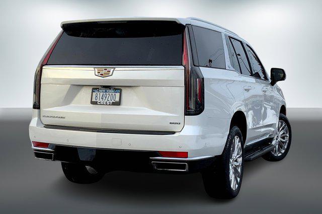 used 2023 Cadillac Escalade car, priced at $78,500