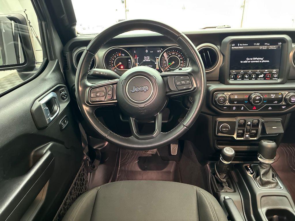 used 2021 Jeep Wrangler Unlimited car, priced at $25,734