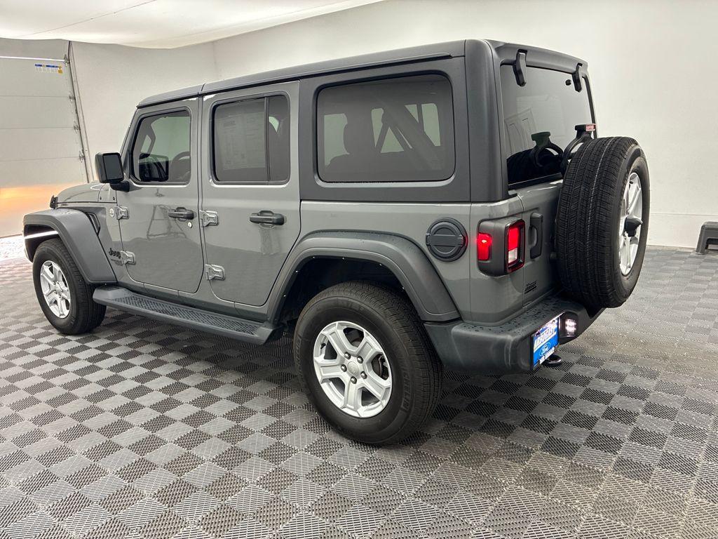 used 2021 Jeep Wrangler Unlimited car, priced at $25,734