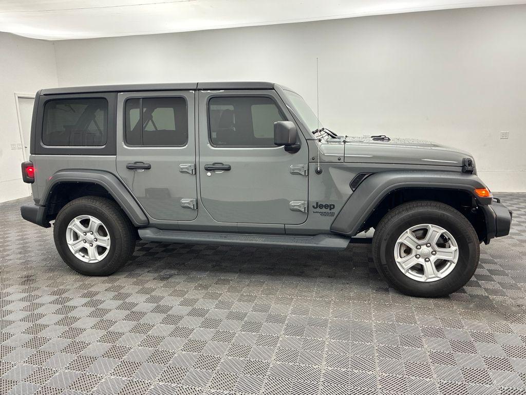 used 2021 Jeep Wrangler Unlimited car, priced at $25,734