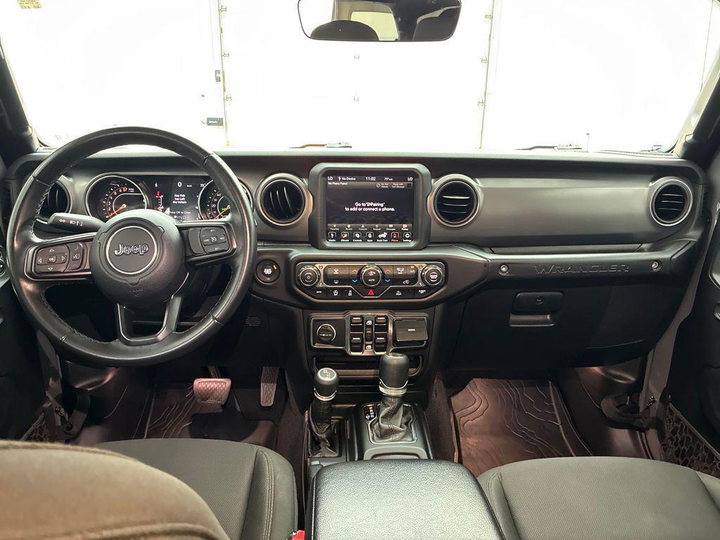 used 2021 Jeep Wrangler Unlimited car, priced at $25,734