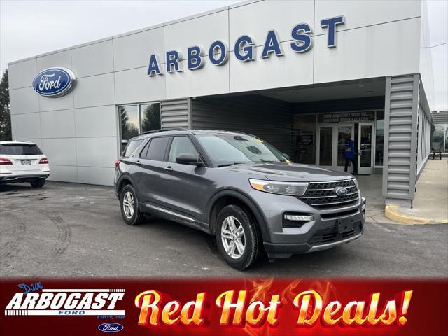 used 2022 Ford Explorer car, priced at $29,678