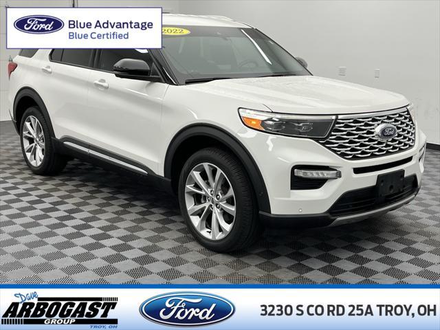 used 2022 Ford Explorer car, priced at $40,779