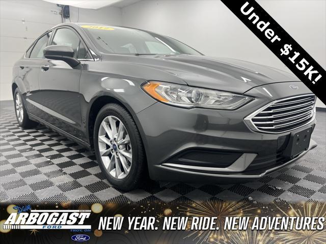 used 2017 Ford Fusion car, priced at $13,499