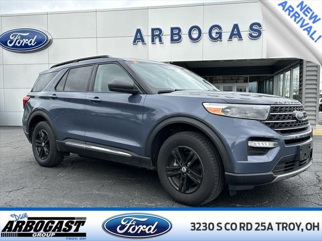 used 2021 Ford Explorer car, priced at $28,227