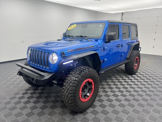 used 2021 Jeep Wrangler Unlimited car, priced at $49,279