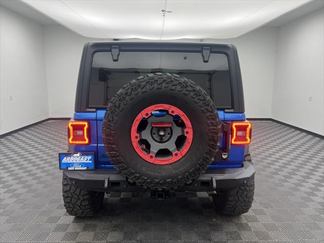 used 2021 Jeep Wrangler Unlimited car, priced at $49,279