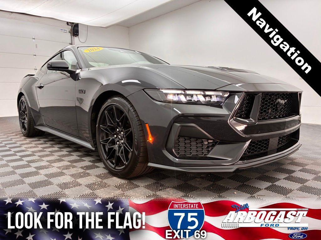 used 2024 Ford Mustang car, priced at $46,500
