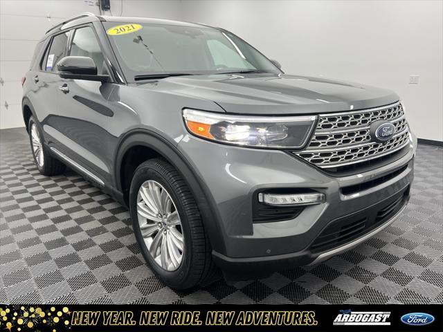 used 2021 Ford Explorer car, priced at $34,588