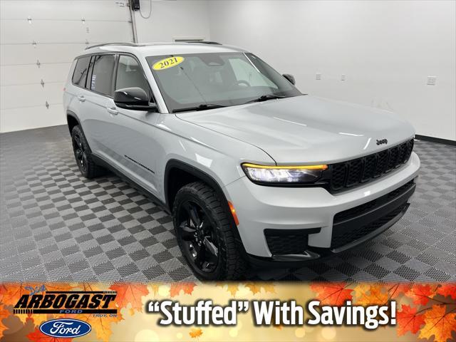 used 2021 Jeep Grand Cherokee L car, priced at $27,828