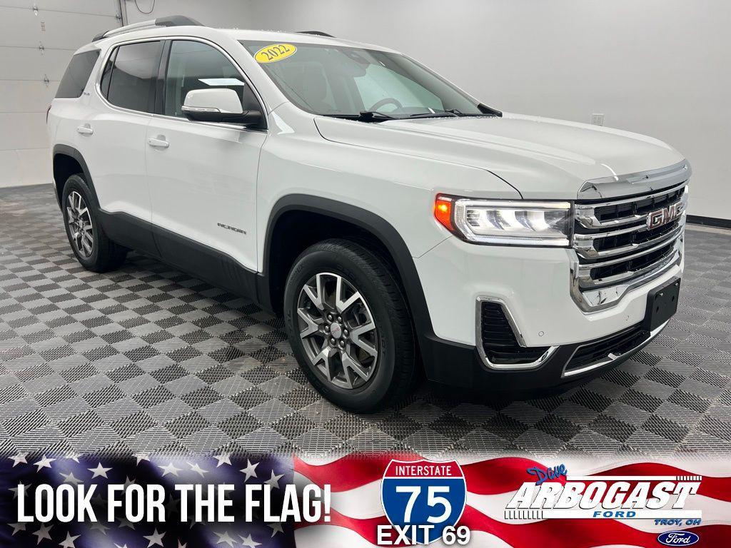 used 2022 GMC Acadia car, priced at $25,360