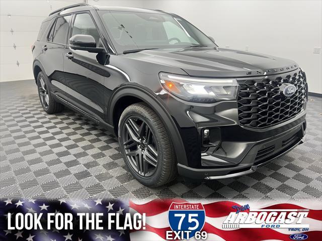 new 2025 Ford Explorer car, priced at $56,812
