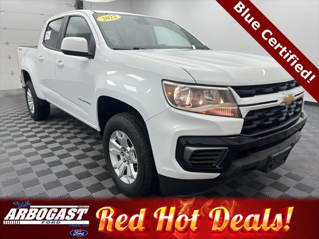 used 2022 Chevrolet Colorado car, priced at $29,374