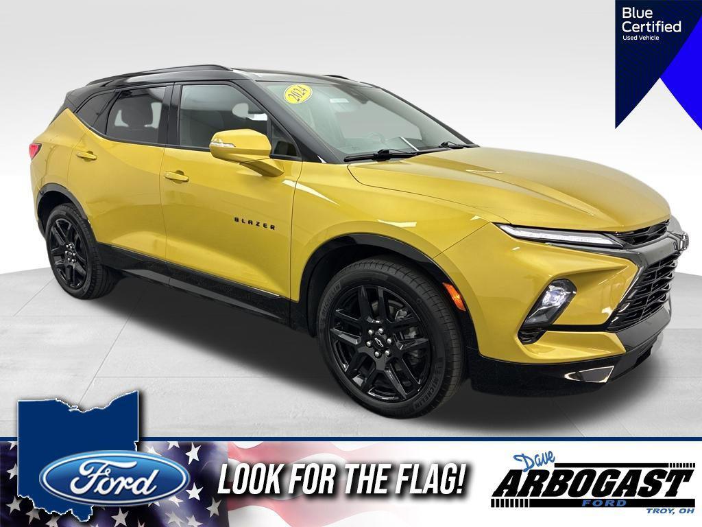 used 2024 Chevrolet Blazer car, priced at $34,715