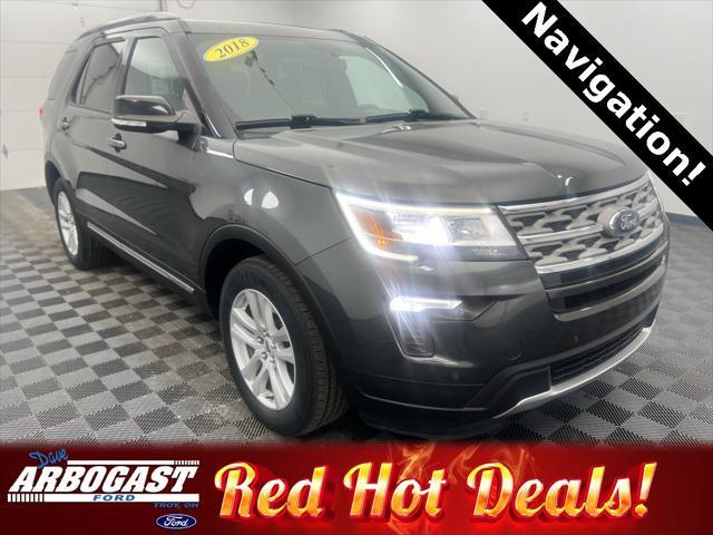 used 2018 Ford Explorer car, priced at $16,360