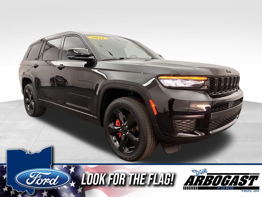 used 2021 Jeep Grand Cherokee L car, priced at $30,285