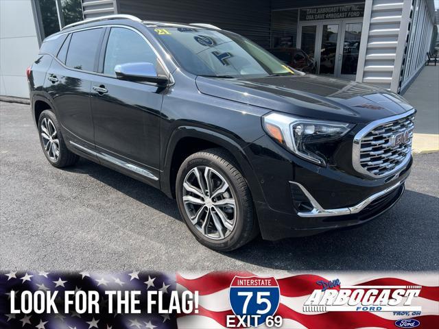 used 2021 GMC Terrain car, priced at $29,900