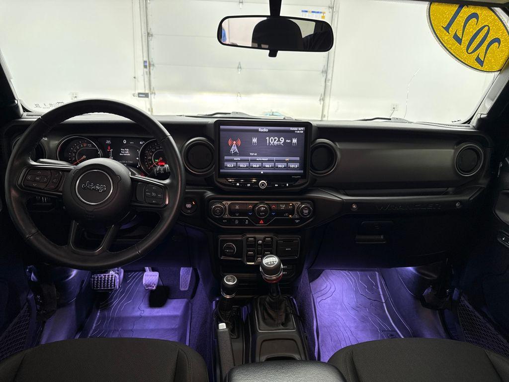 used 2021 Jeep Wrangler car, priced at $32,891