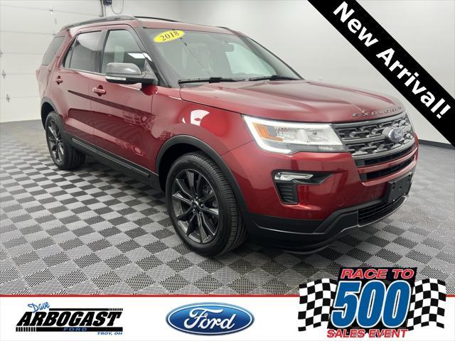 used 2018 Ford Explorer car, priced at $16,882