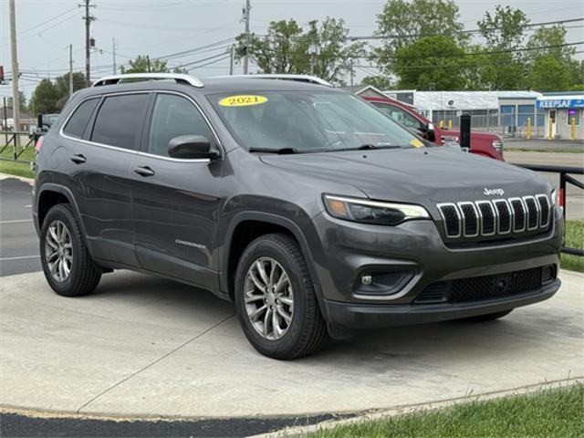 used 2021 Jeep Cherokee car, priced at $24,929