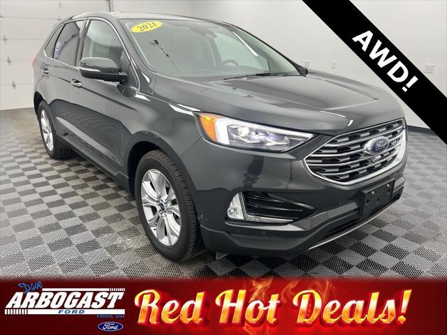 used 2021 Ford Edge car, priced at $26,747