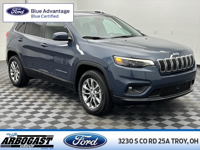 used 2021 Jeep Cherokee car, priced at $24,390