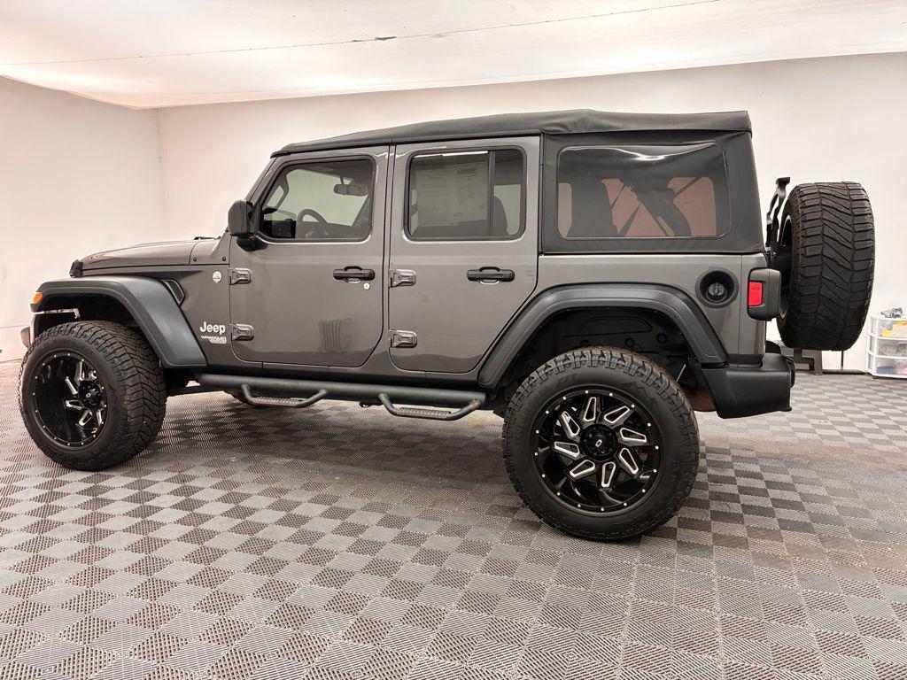 used 2018 Jeep Wrangler Unlimited car, priced at $22,867