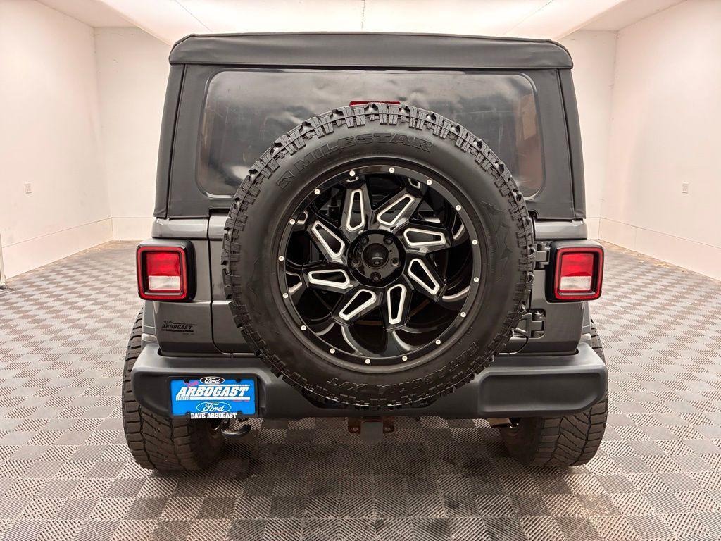 used 2018 Jeep Wrangler Unlimited car, priced at $22,867