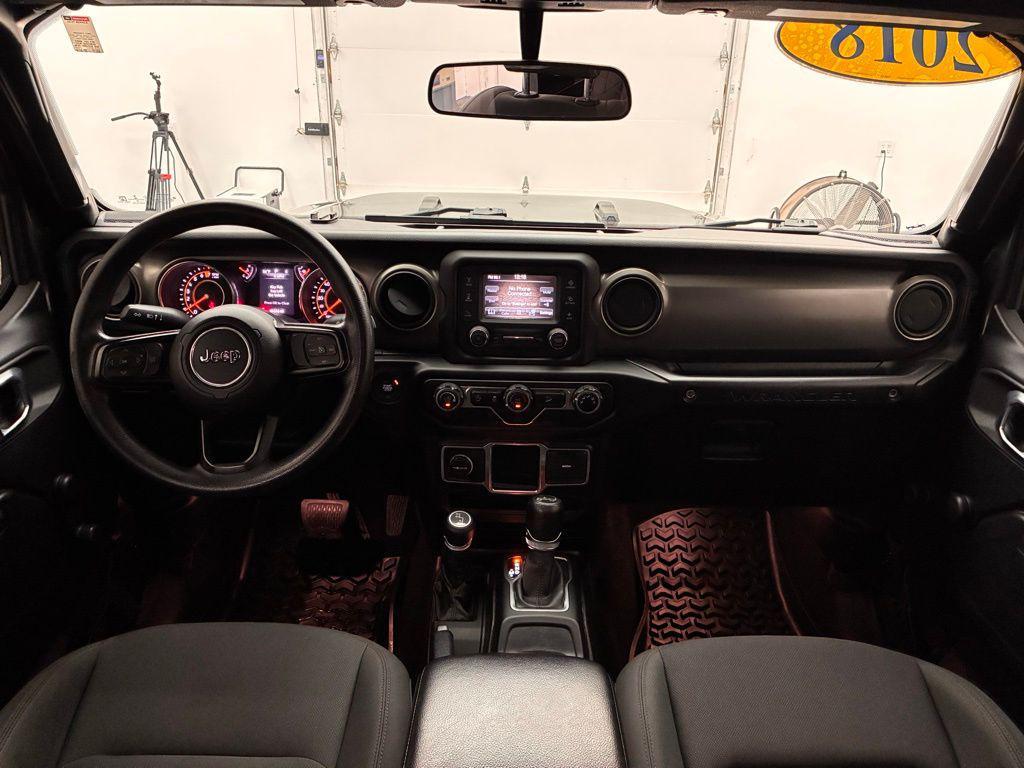 used 2018 Jeep Wrangler Unlimited car, priced at $22,867
