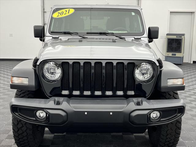 used 2021 Jeep Wrangler Unlimited car, priced at $31,427